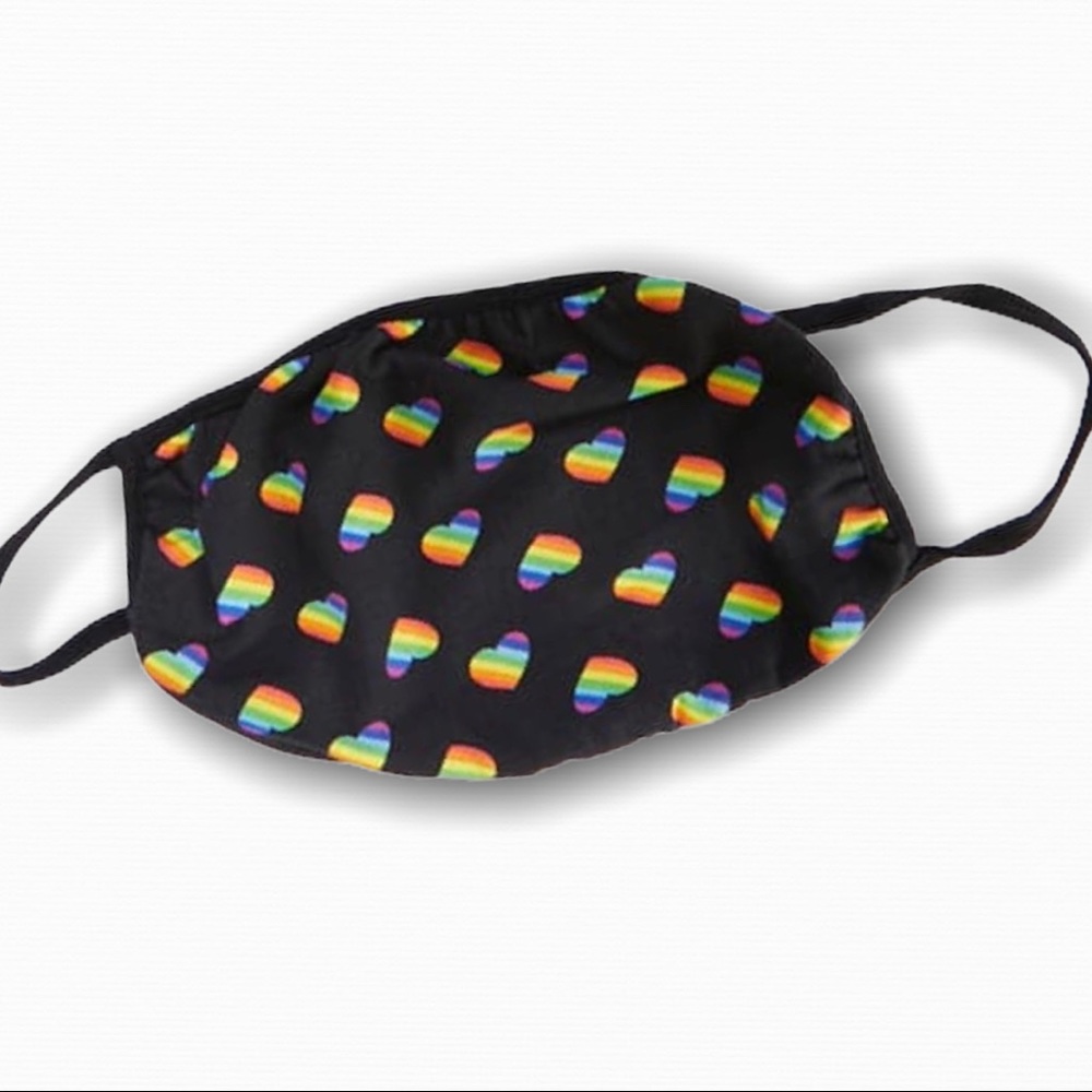 Pride Heart Face Mask